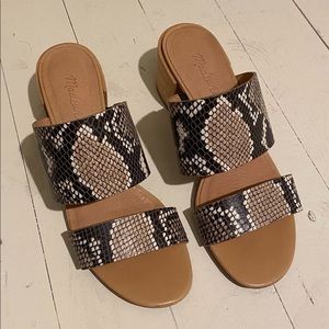 Madewell Kiera Mule - Snake
